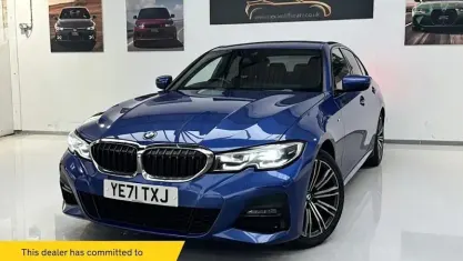 Used BMW 318 M Sport 156 HP (114 kW) 2021 Blue Sedan