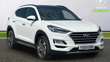 Used Hyundai Tucson Premium SE 177 HP (130 kW) 2020 White SUV