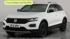 White Used 2021 VW T-Roc Black Edition SUV | £18,556 (Good price)
