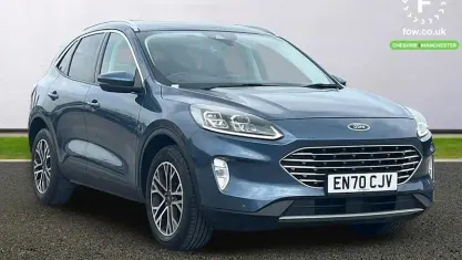 Used Ford Kuga Titanium 120 HP (88 kW) 2021 Blue SUV