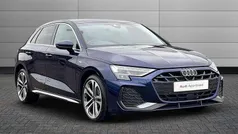 Navarra blue Used 2025 Audi A3 e-tron S-Line Hatchback | £28,950 (Fair price)