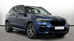 Blue Used 2022 BMW X5 M Sport SUV | £45,800 (Good price)