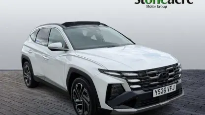 New Hyundai Tucson Ultimate 150 HP (110 kW) 2026 White SUV