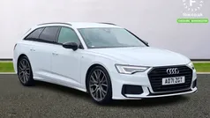 White Used 2021 Audi A6 Black Edition Estate | £26,199 (Fair price)