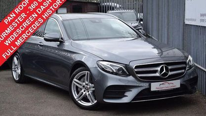 Begagnad Mercedes E220 AMG line 194 HK (142 kW) 2019 Grå Kombi