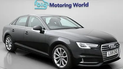 Used Audi A4 Sport 150 HP (110 kW) 2019 Black Sedan