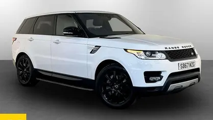White Used 2016 Land Rover Range Rover Sport HSE SUV | £21,295 (Fair price)