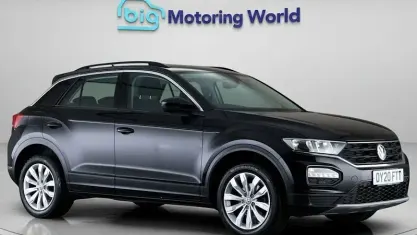 Used VW T-Roc SE 116 HP (85 kW) 2020 Black SUV