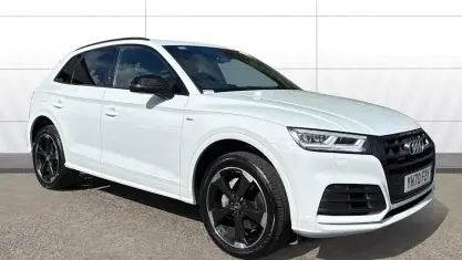 Used Audi Q5 Black Edition 245 HP (180 kW) 2020 White SUV
