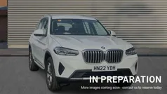 Alpine white Used 2022 BMW X3 xLine SUV | £32,454 (Fair price)