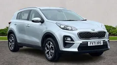 Silver Used 2022 Kia Sportage 2 SUV | £14,500 (Fair price)