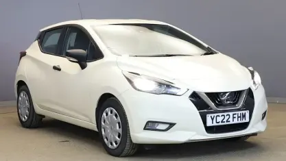 Used Nissan Micra S 92 HP (67 kW) 2022 White Hatchback