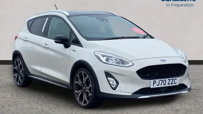 Used Ford Fiesta Active X 125 HP (91 kW) 2020 White Hatchback