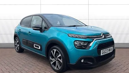 Used Citroën C3 PureTech 110 HP (80 kW) 2023 Blue Hatchback