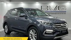 Blue Used 2016 Hyundai Santa Fe Premium SUV | £10,994 (Good price)