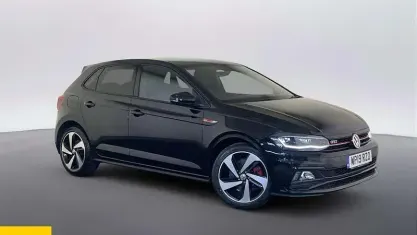 Begagnad VW Polo GTI 200 HK (147 kW) 2019 Svart Halvkombi