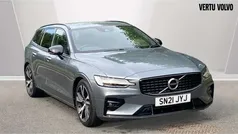 Grey Used 2021 Volvo V60 R-Design Estate | £24,756 (Fair price)