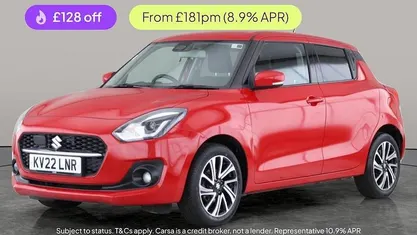 Red Used 2022 Suzuki Swift SZ5 Hatchback | £12,233 (Fair price)