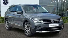 Grey Used 2022 VW Tiguan Elegance SUV | £22,838 (Fair price)