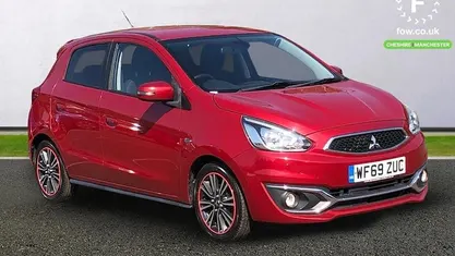Used Mitsubishi Mirage 80 HP (58 kW) 2019 Red Hatchback