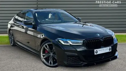 Used BMW M550 Comfort Edition 530 HP (389 kW) 2023 Black Sedan