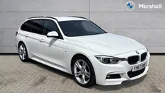 Alpine white Used 2017 BMW 320 M Sport Estate | £16,744 (Good price)