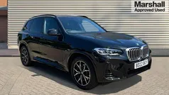 Black Used 2022 BMW X3 M Sport SUV | £35,012 (Fair price)