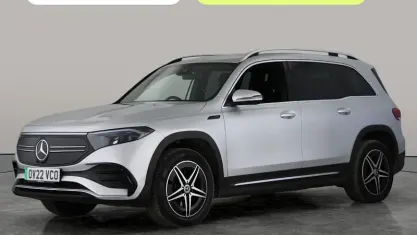 Used Mercedes EQB350 AMG line 214 kW (292 HP) 2022 Silver SUV