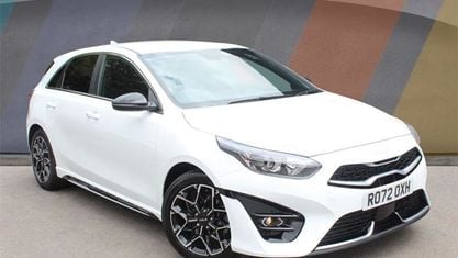 Used Kia Ceed GT-Line 160 HP (117 kW) 2022 White Hatchback