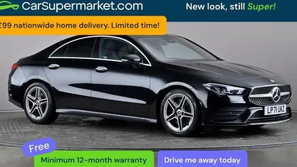 Used Mercedes CLA250 AMG Line Premium Plus 224 HP (164 kW) 2022 Black Sedan