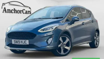 Used Ford Fiesta Active 101 HP (74 kW) 2019 Blue Hatchback