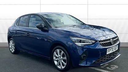 Used Vauxhall Corsa Elite 101 HP (74 kW) 2020 Blue Hatchback