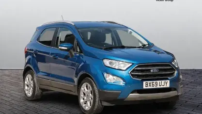 Used Ford Ecosport Titanium 125 HP (91 kW) 2022 Blue SUV