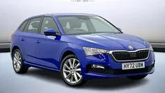 Energy blue Used 2022 Skoda Scala SE L Hatchback | £15,999 (Fair price)