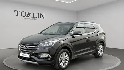 Begagnad Hyundai Santa Fe Premium SE 200 HK (147 kW) 2017 Svart SUV