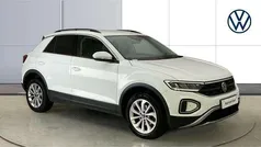 White Used 2022 VW T-Roc Life SUV | £18,255 (Fair price)