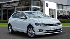 White Used 2021 VW Polo Match Hatchback | £16,251 (Fair price)