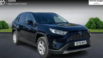 Used Toyota RAV4 Hybrid 218 HP (160 kW) 2020 Black SUV