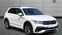 White Used 2023 VW Tiguan R-line Edition SUV | £29,399 (Fair price)