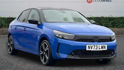 Used Vauxhall Corsa Ultimate 131 HP (96 kW) 2023 Blue Hatchback