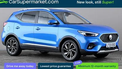Used MG ZS Exclusive 111 HP (81 kW) 2023 Blue SUV