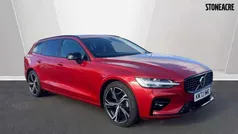 Red Used 2022 Volvo V60 Ultimate Estate | £33,922 (Fair price)