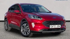 Lucid red (exclusive paint) Used 2021 Ford Kuga Titanium SUV | £16,047 (Fair price)