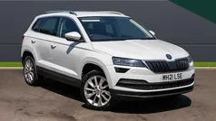 White Used 2021 Skoda Karoq SE L SUV | £19,700 (Fair price)