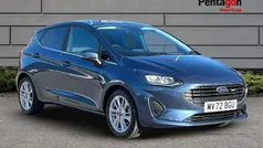 Blue Used 2022 Ford Fiesta Titanium Hatchback | £14,995 (Fair price)