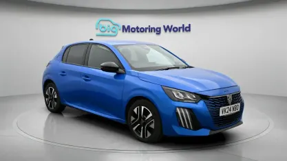 Used Peugeot 208 Allure 101 HP (74 kW) 2024 Blue Hatchback