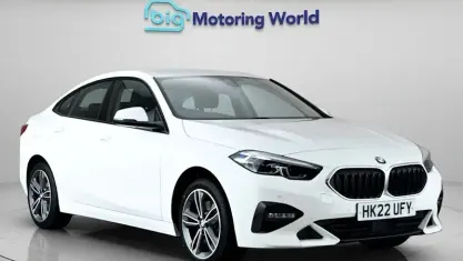 Used BMW 218 Sport Line 136 HP (100 kW) 2022 White Coupe