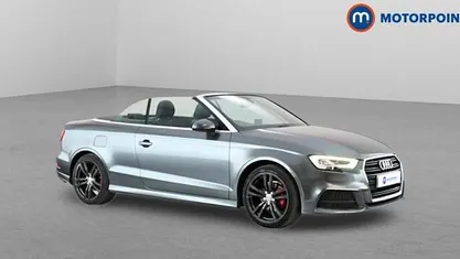 Second-hand Audi A3 Cabriolet S-Line 150 CP (110 kW) 2018 Gri Cabrio