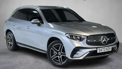 Used Mercedes GLC220 AMG line 197 HP (144 kW) 2023 Silver SUV