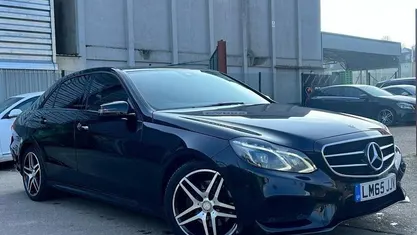 Black Used 2015 Mercedes E250 AMG Sedan | £9,200